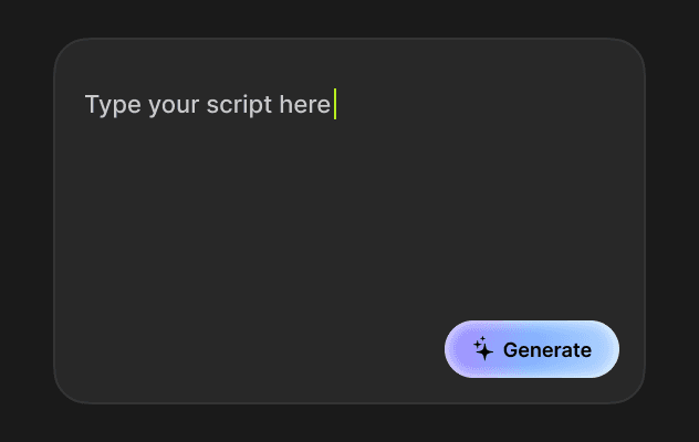 Write your script
